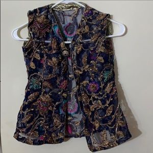 Pakistani Indian velvet and net work